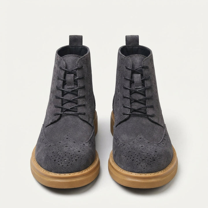 Charlie | Bottine Brogue en Suède
