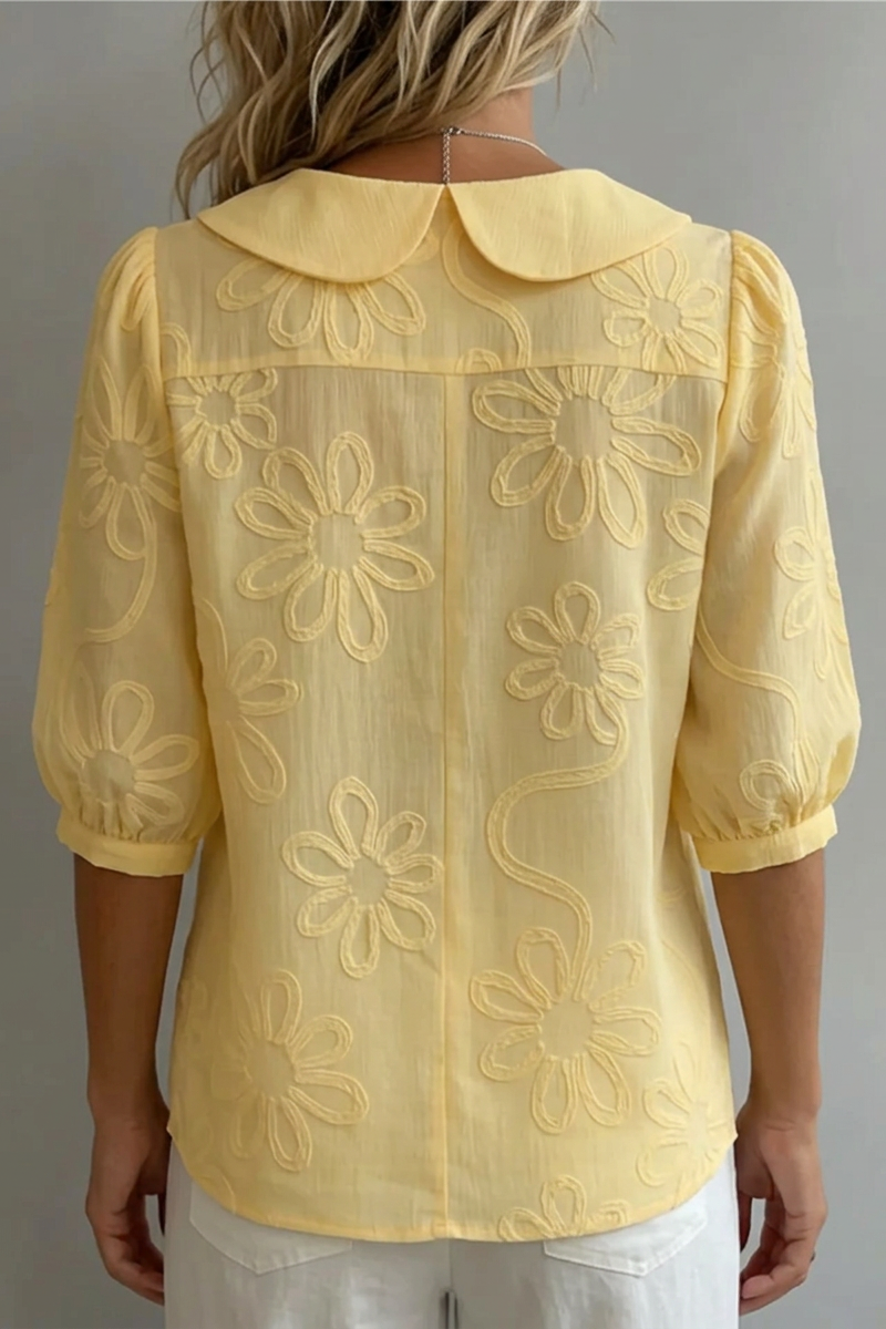 Fiora | Chemisier Floral Imprint Élégantes