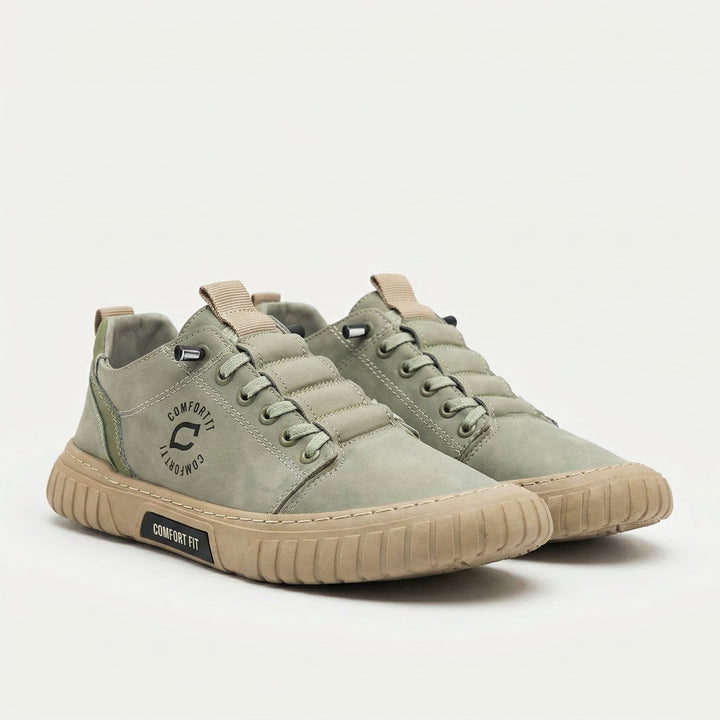 Luca | Baskets à lacets profil bas