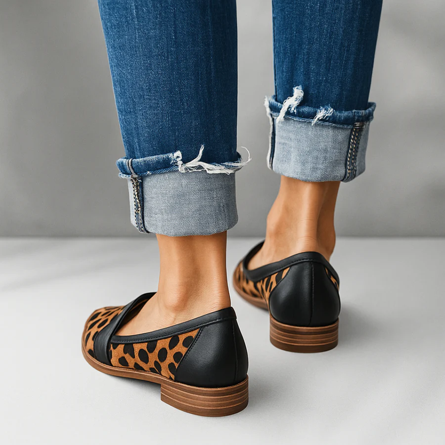 Rosie | Mocassins Orthopédiques en Cuir | Édition Premium