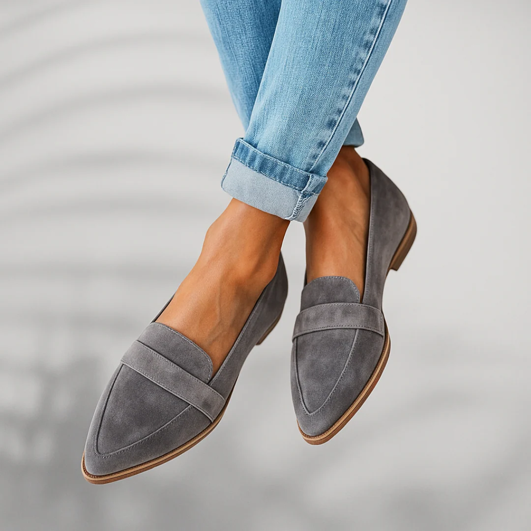 Rosie | Mocassins Orthopédiques en Cuir | Édition Premium