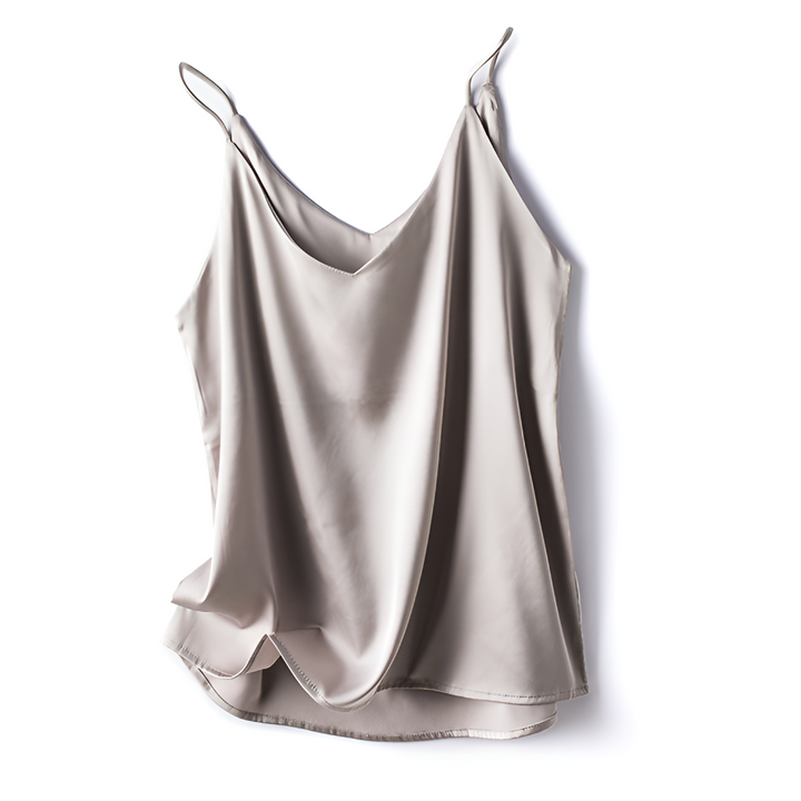 GINA | Top Spaghetti Satin de Base