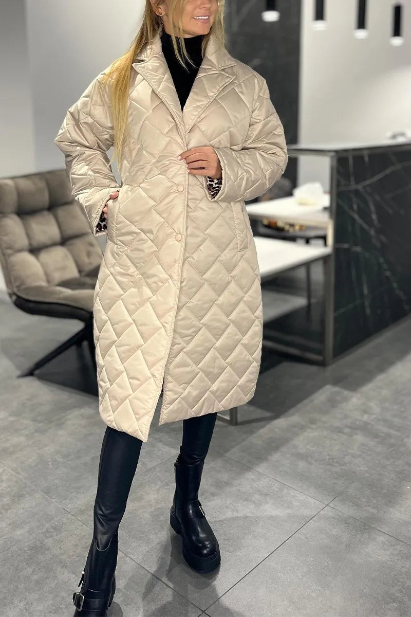 Eliana™ | Manteau Matelassé Réversible