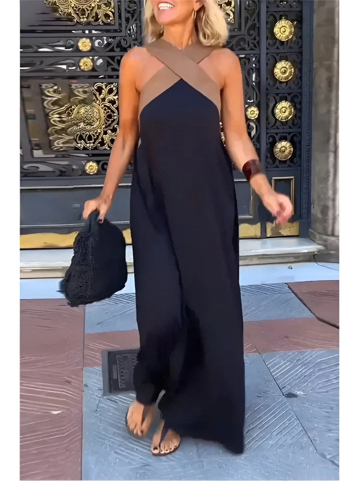 DELFINE | ROBE À ENCOLURE CROISÉE