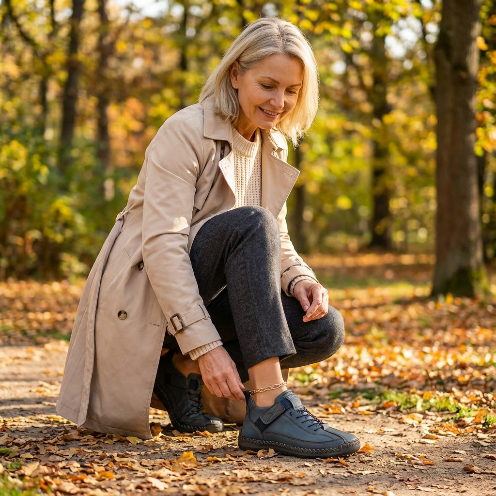 Roselle | Baskets Confortables et Orthopédiques