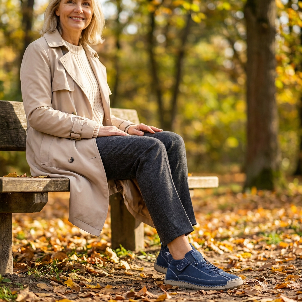 Roselle | Baskets Confortables et Orthopédiques