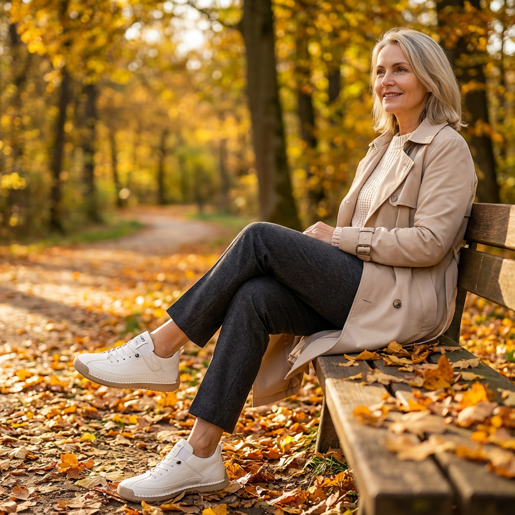 Roselle | Baskets Confortables et Orthopédiques