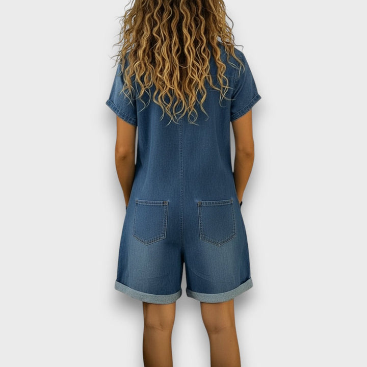 Joan | Shorts vintage effet denim