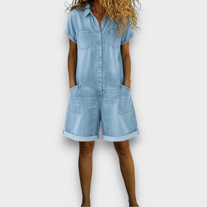Joan | Shorts vintage effet denim