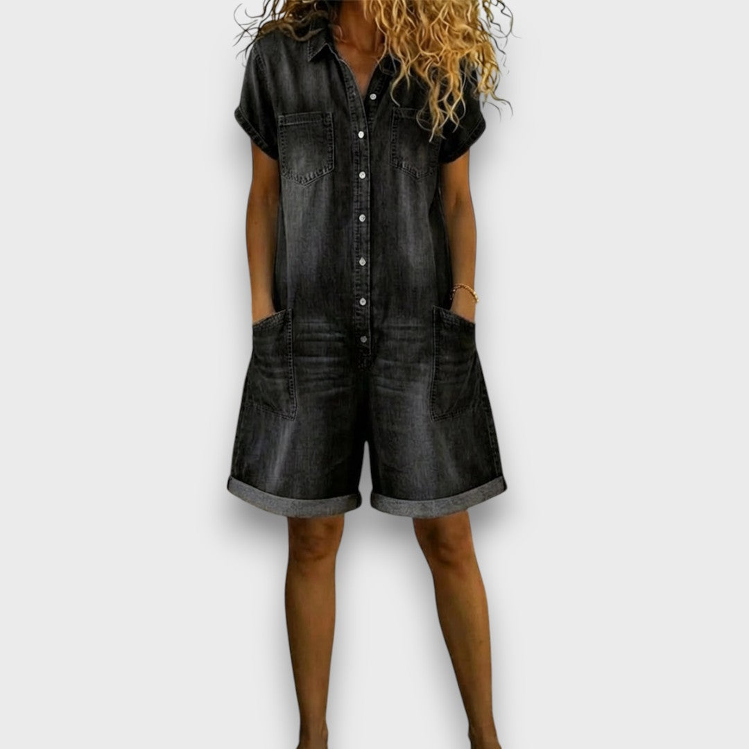 Joan | Shorts vintage effet denim