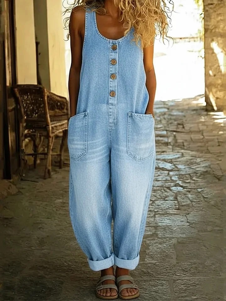 Ruth | Jeans en Coton Vintage Organisés