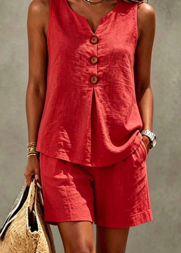 Solana | Ensemble avec Chemise et Short