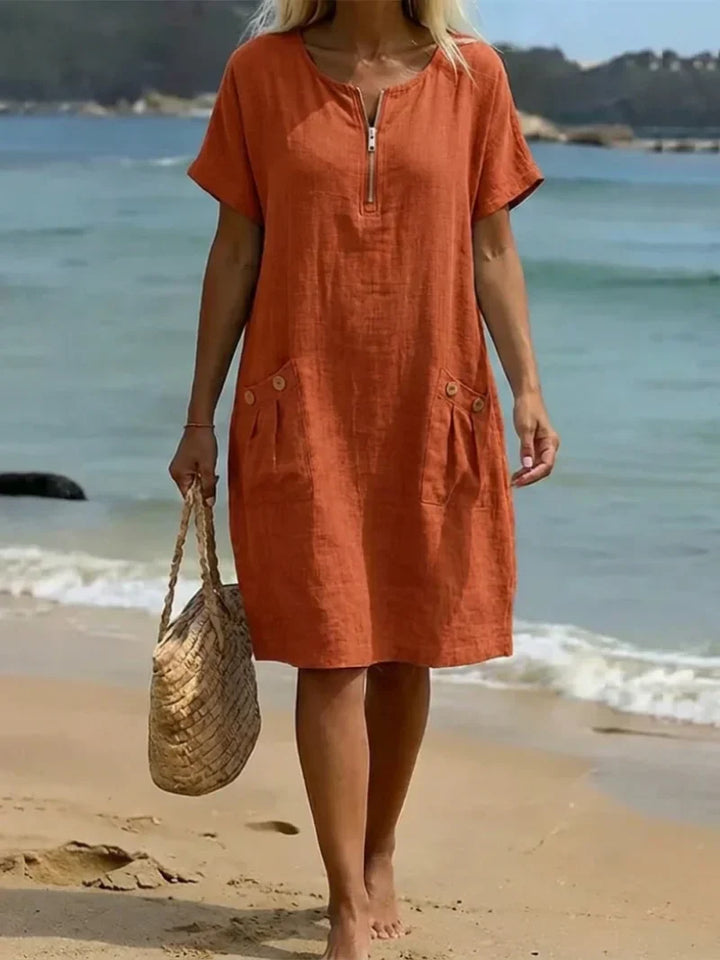 Teresa | Robe avec zip