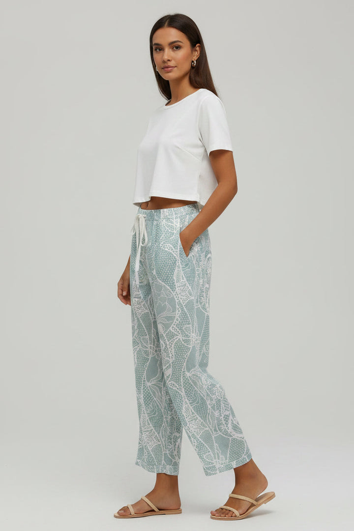 Brisa | Pantalon d'été avec Imprimé