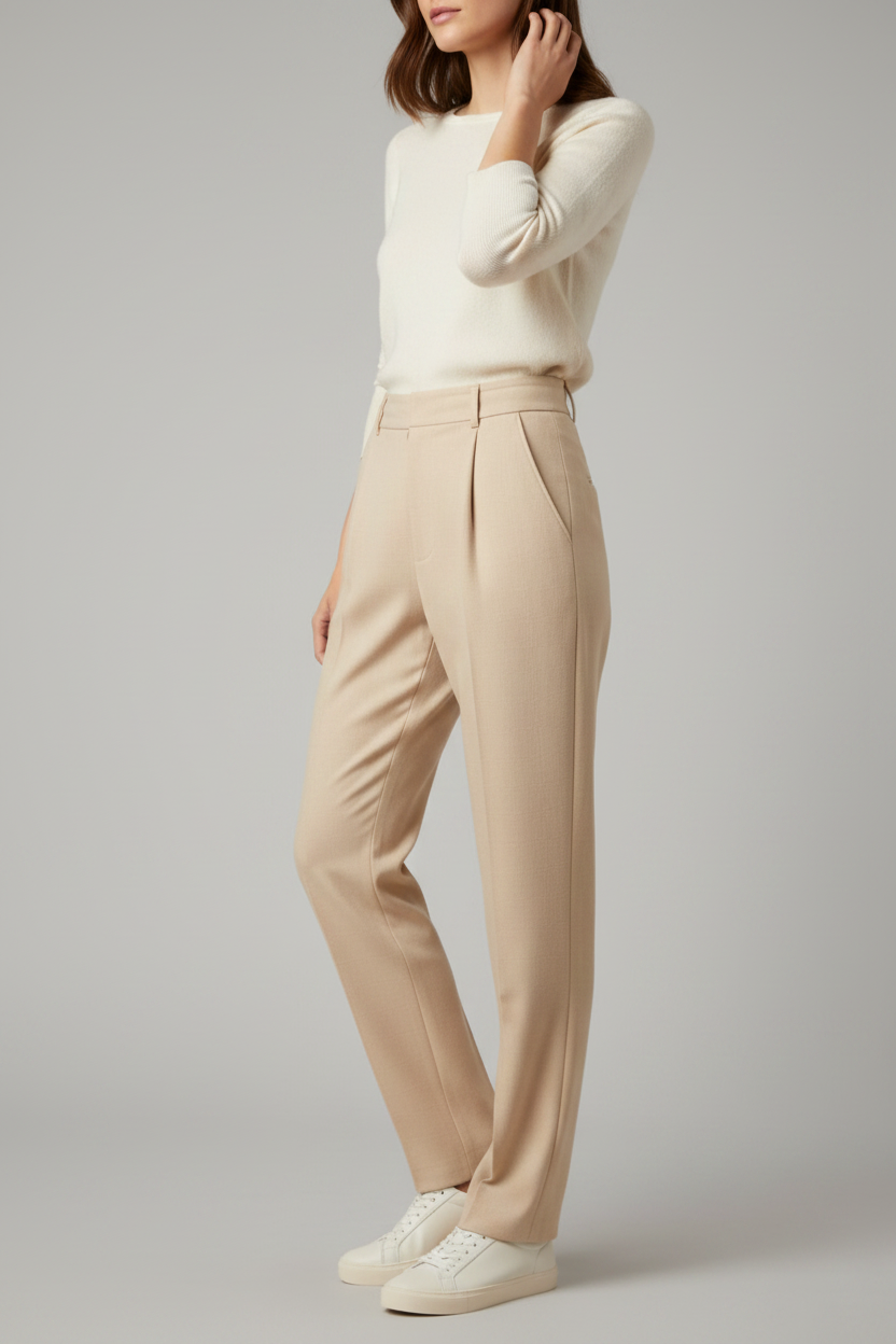 Calista | Pantalon d'Été avec Ceinture Élastique